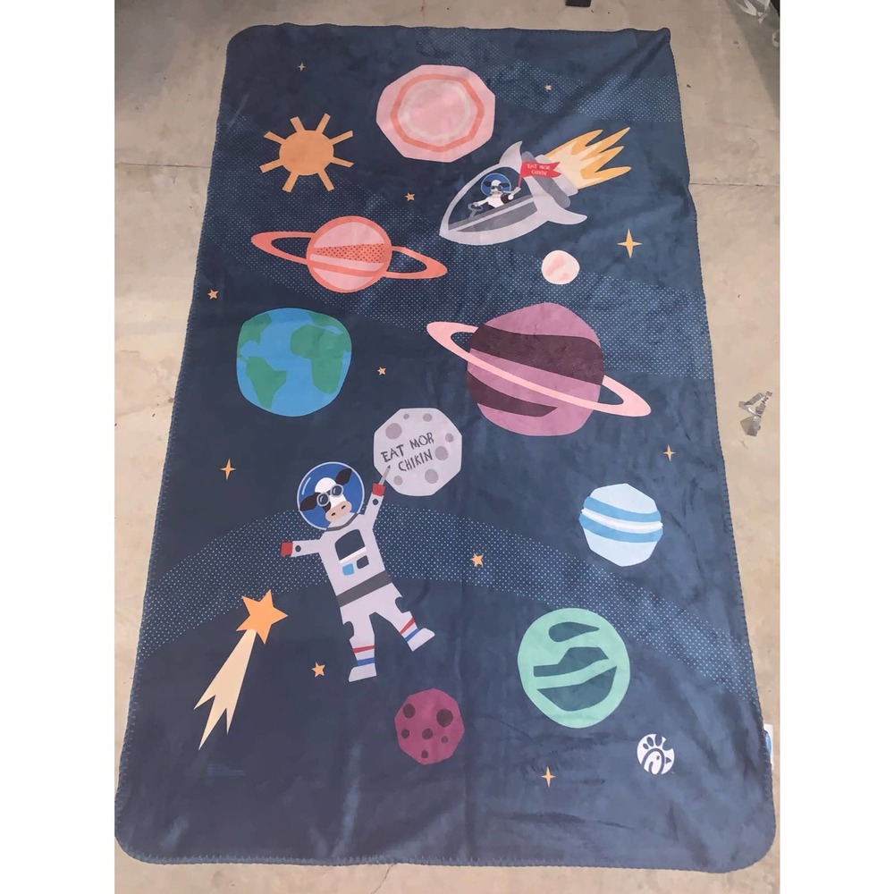 Chick-Fil-A Terrytown soft blanket 35x57”